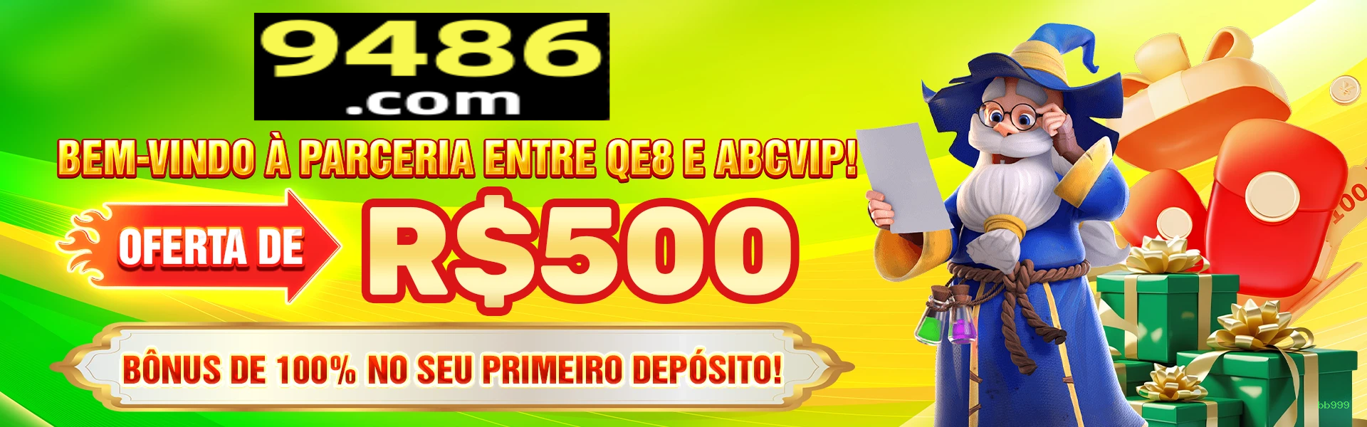 Imagem promocional dos ganhos da bb999